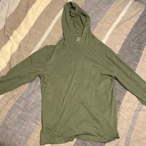 J-Crew Long Sleeve Light Hoodie
